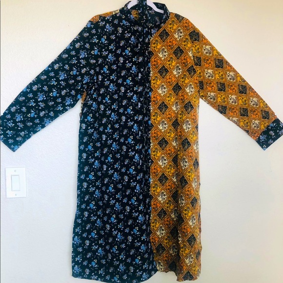 Classic belted button down midi shirt dress - Picture 8 of 9